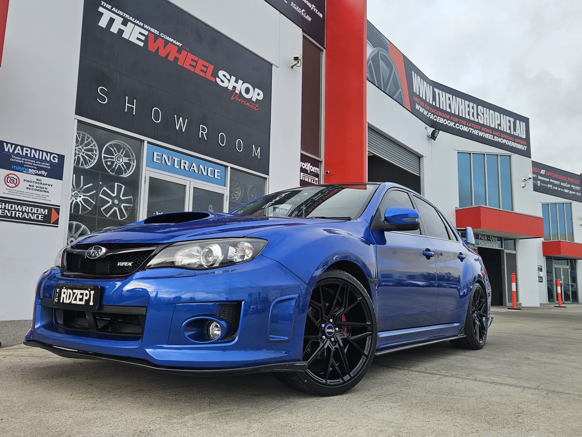 SUBARU WRX WITH HUSSLA WHEELS |  | SUBARU